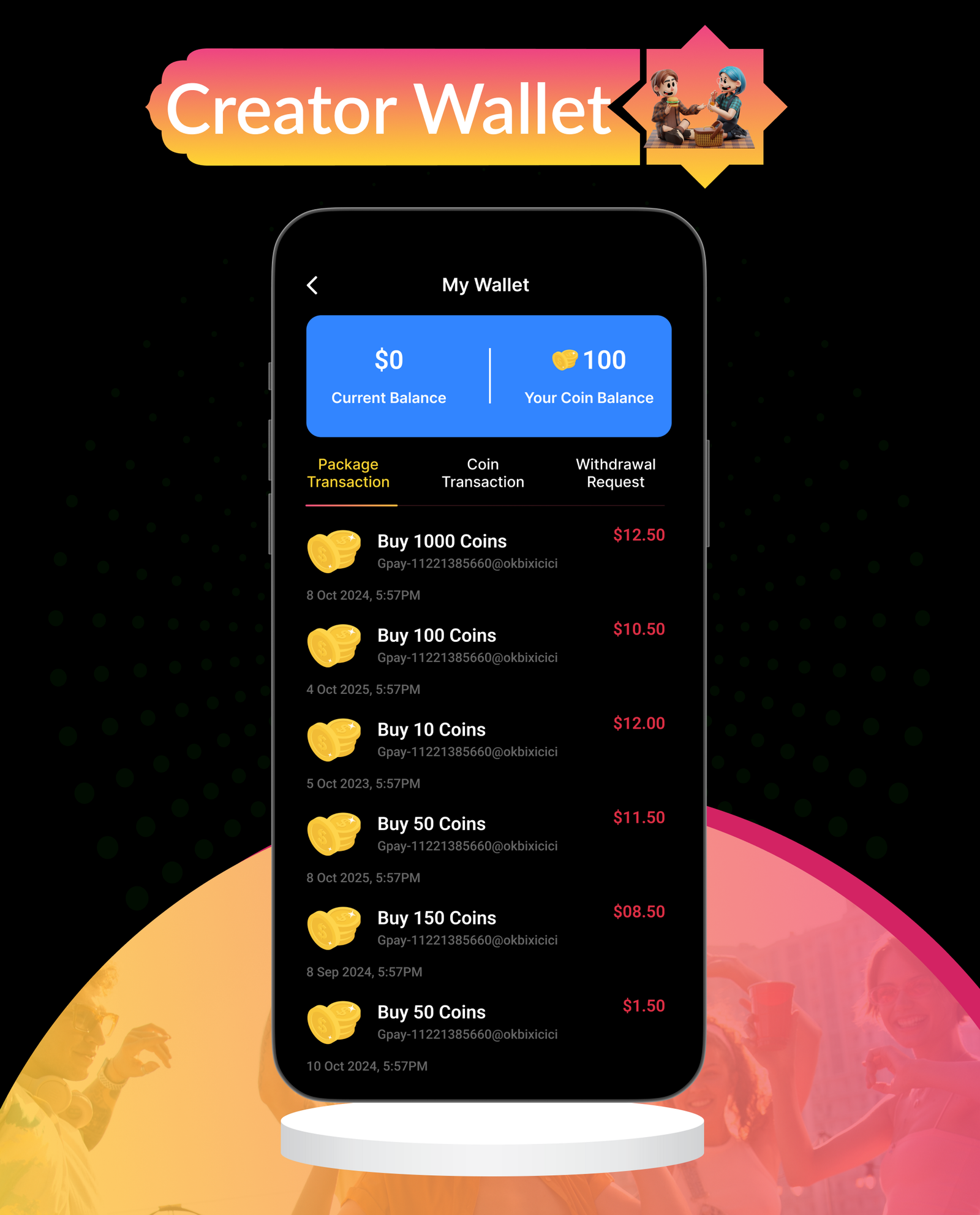 DTFansOnly - Paid Content Creators Flutter App - Android - iOS - Web - OnlyFans & Patreon Style App - 24