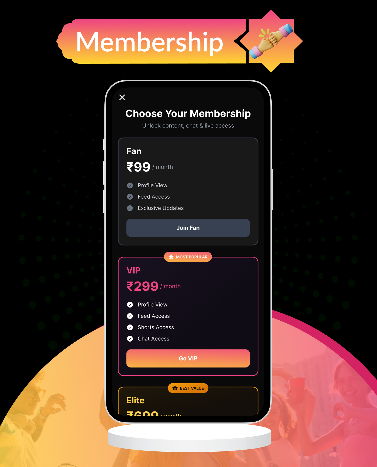 DTFansOnly - Paid Content Creators Flutter App - Android - iOS - Web - OnlyFans & Patreon Style App - 30
