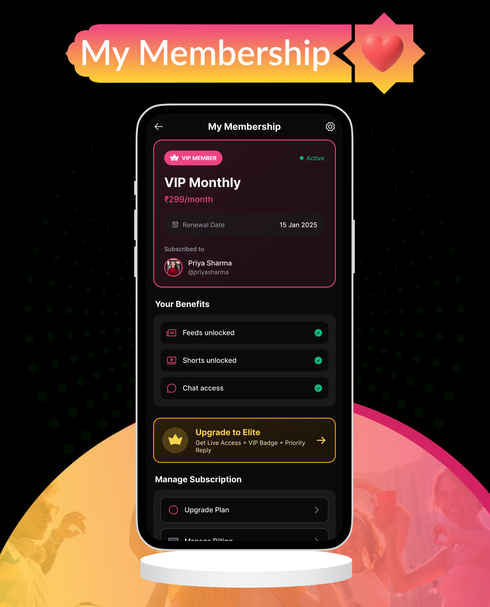 DTFansOnly - Paid Content Creators Flutter App - Android - iOS - Web - OnlyFans & Patreon Style App - 32