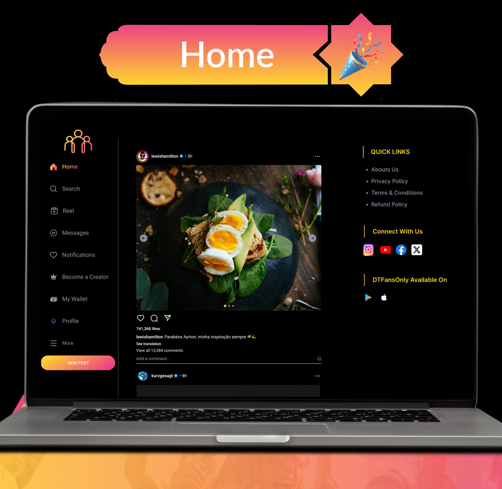 DTFansOnly - Paid Content Creators Flutter App - Android - iOS - Web - OnlyFans & Patreon Style App - 43