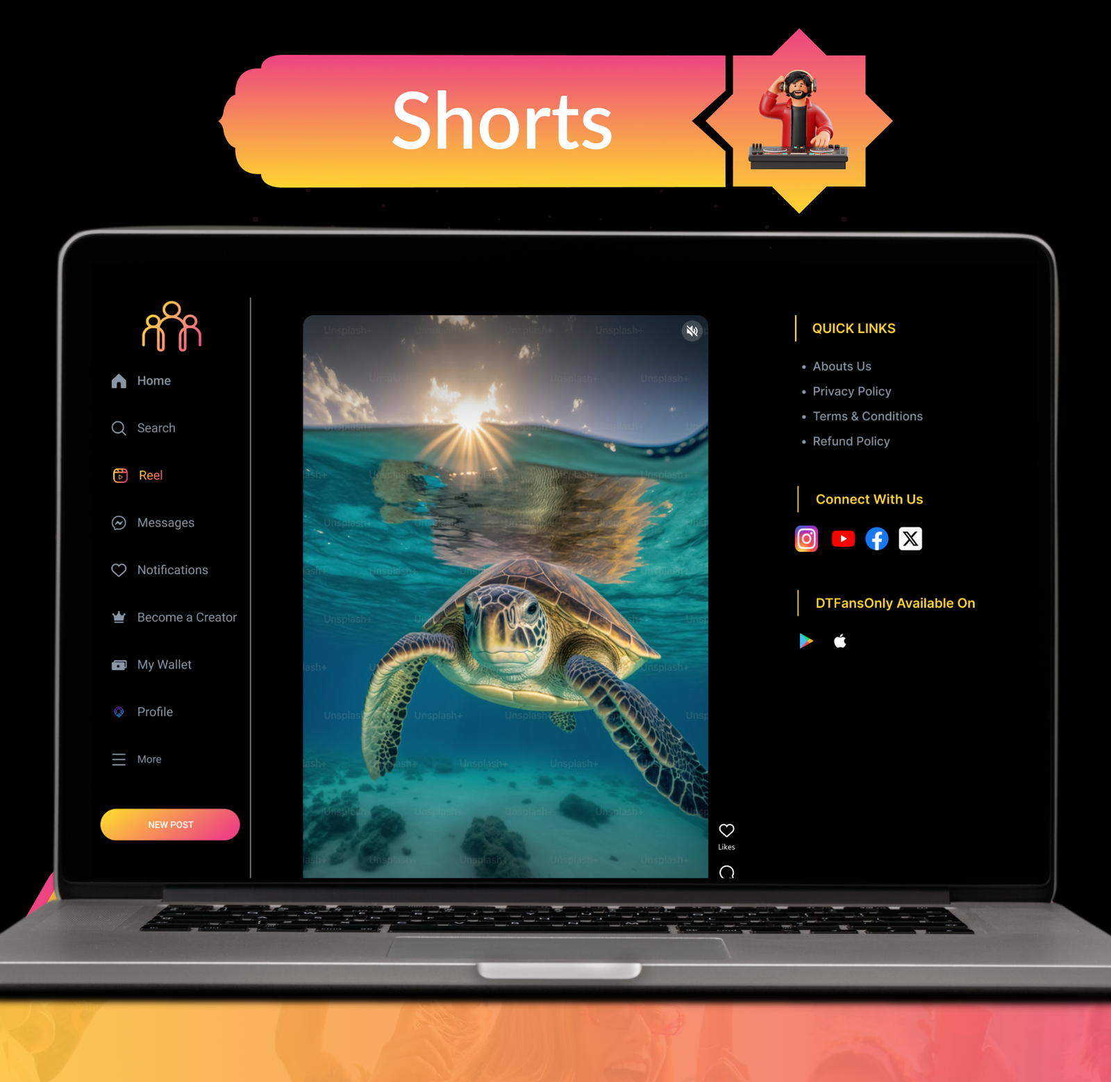DTFansOnly - Paid Content Creators Flutter App - Android - iOS - Web - OnlyFans & Patreon Style App - 44