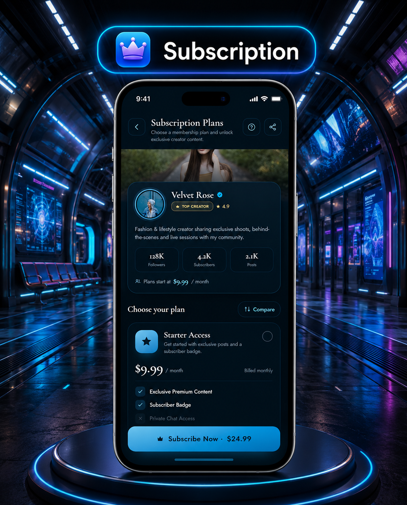 DTFansOnly - Paid Content Creators Flutter App - Android - iOS - Web - OnlyFans & Patreon Style App - 26