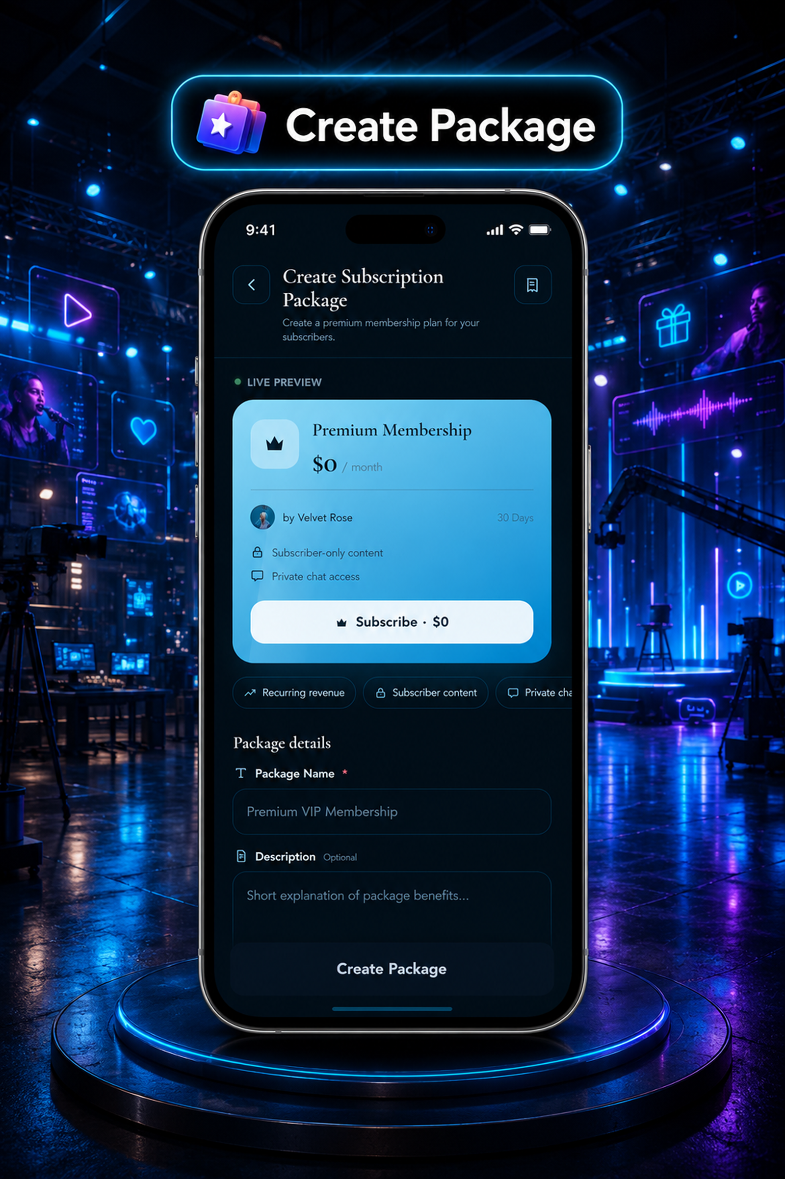 DTFansOnly - Paid Content Creators Flutter App - Android - iOS - Web - OnlyFans & Patreon Style App - 28
