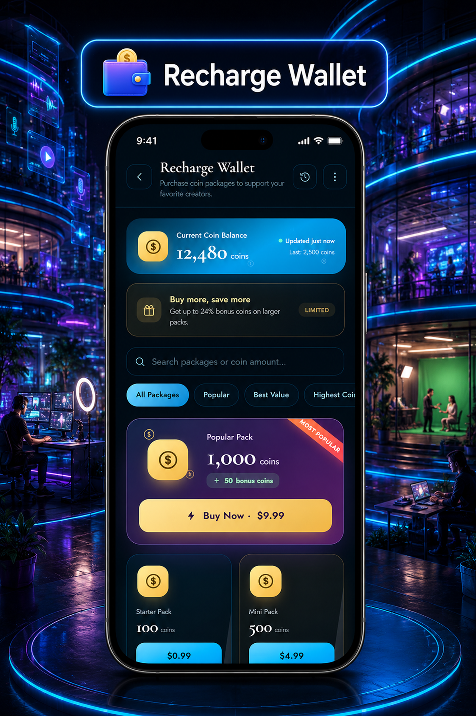 DTFansOnly - Paid Content Creators Flutter App - Android - iOS - Web - OnlyFans & Patreon Style App - 32