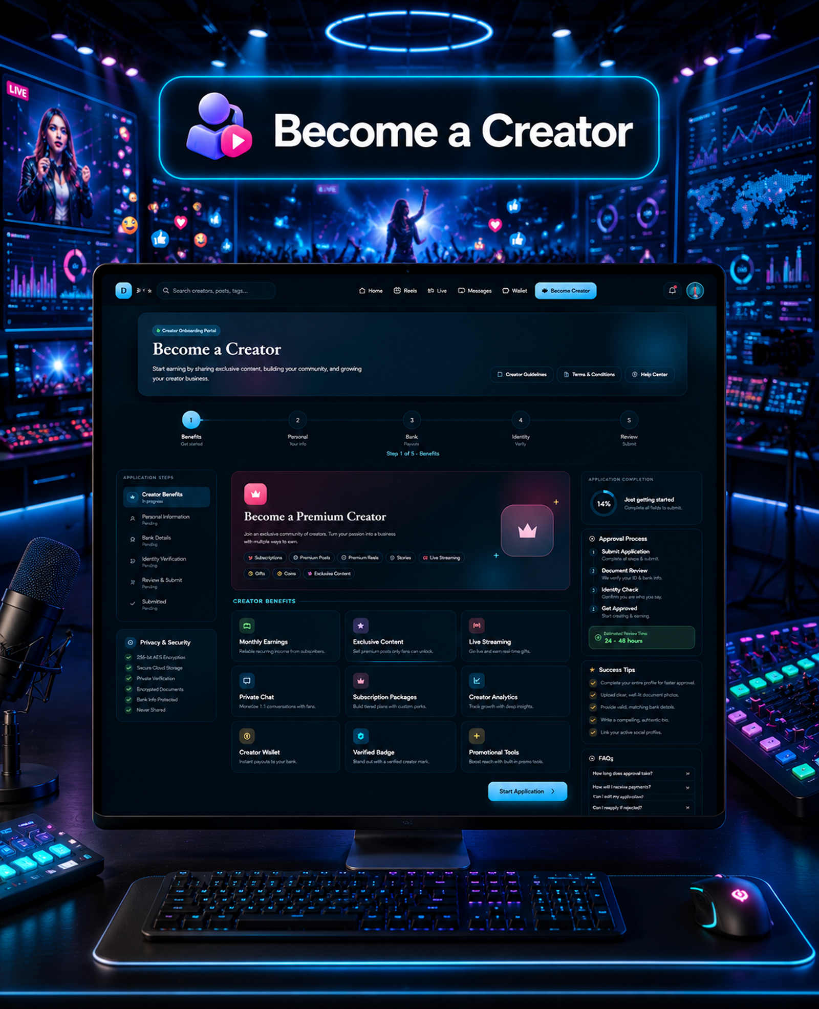 DTFansOnly - Paid Content Creators Flutter App - Android - iOS - Web - OnlyFans & Patreon Style App - 57