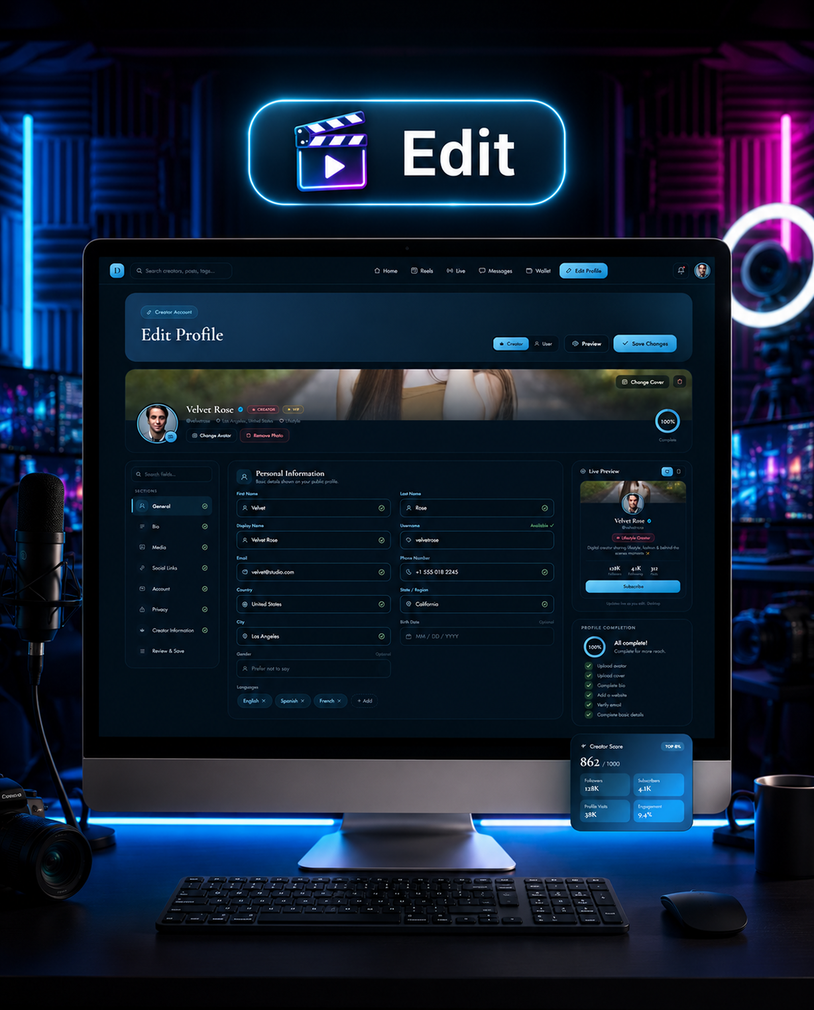 DTFansOnly - Paid Content Creators Flutter App - Android - iOS - Web - OnlyFans & Patreon Style App - 64