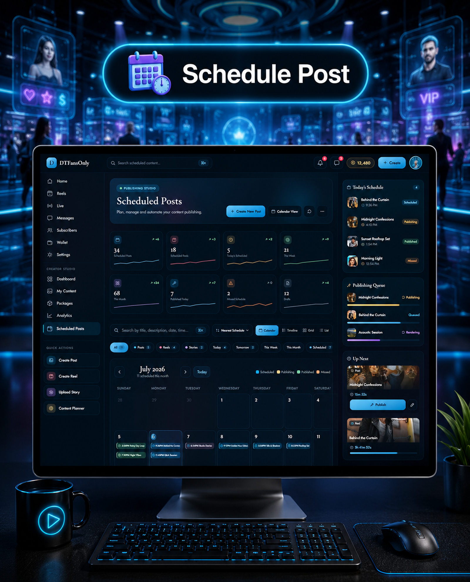 DTFansOnly - Paid Content Creators Flutter App - Android - iOS - Web - OnlyFans & Patreon Style App - 71