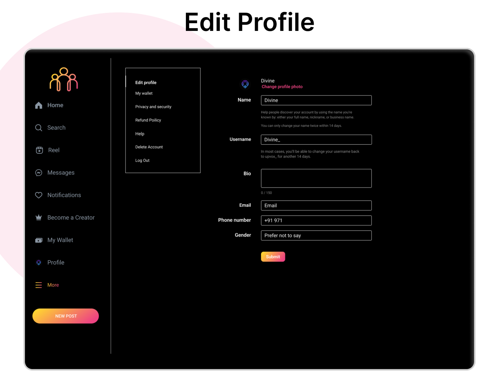 DTFansOnly - Paid Content Creators Flutter App - Android - iOS - admin panel - patreon - onlyfans - 50