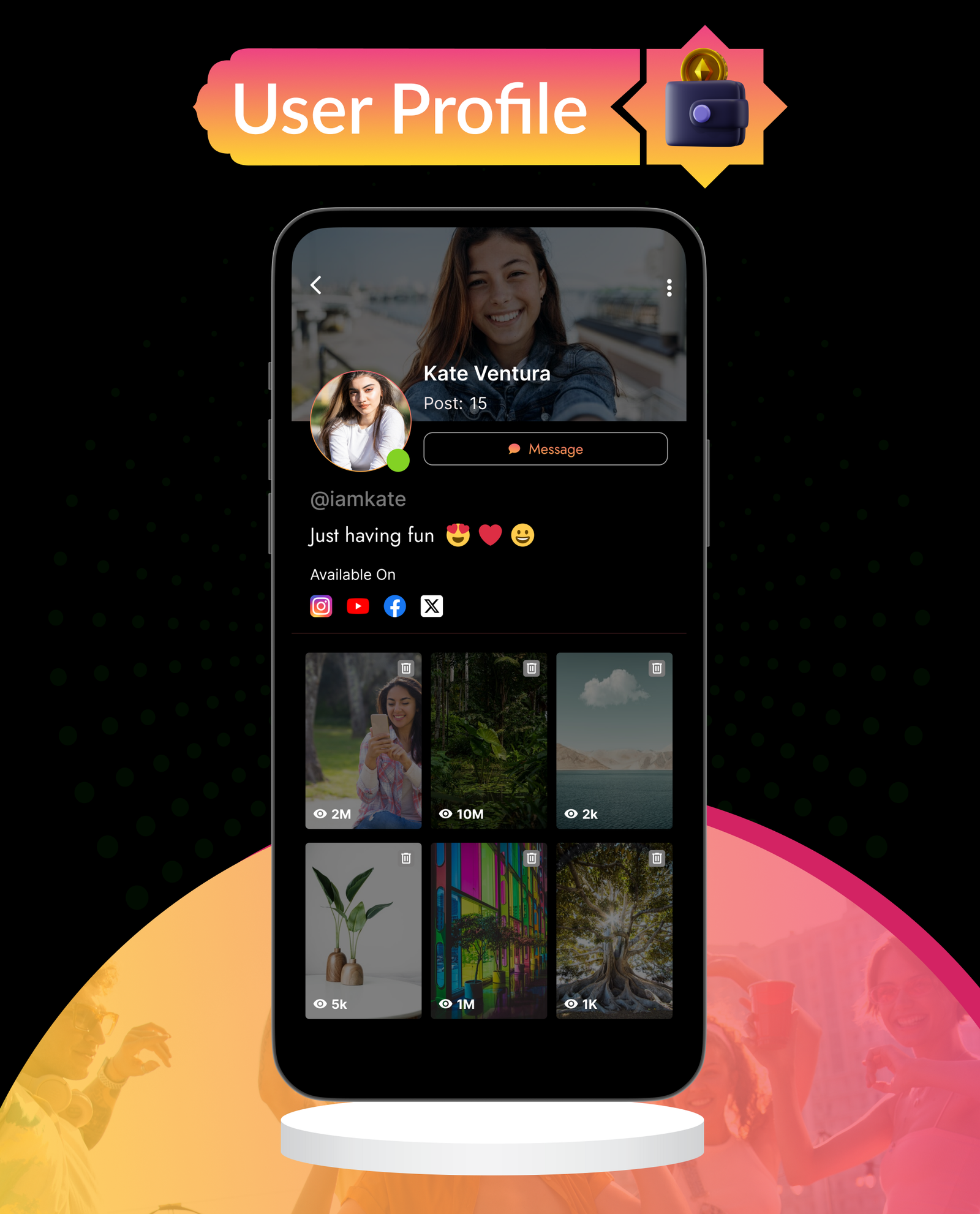 DTFansOnly - Paid Content Creators Flutter App - Android - iOS - Web - OnlyFans & Patreon Style App - 18