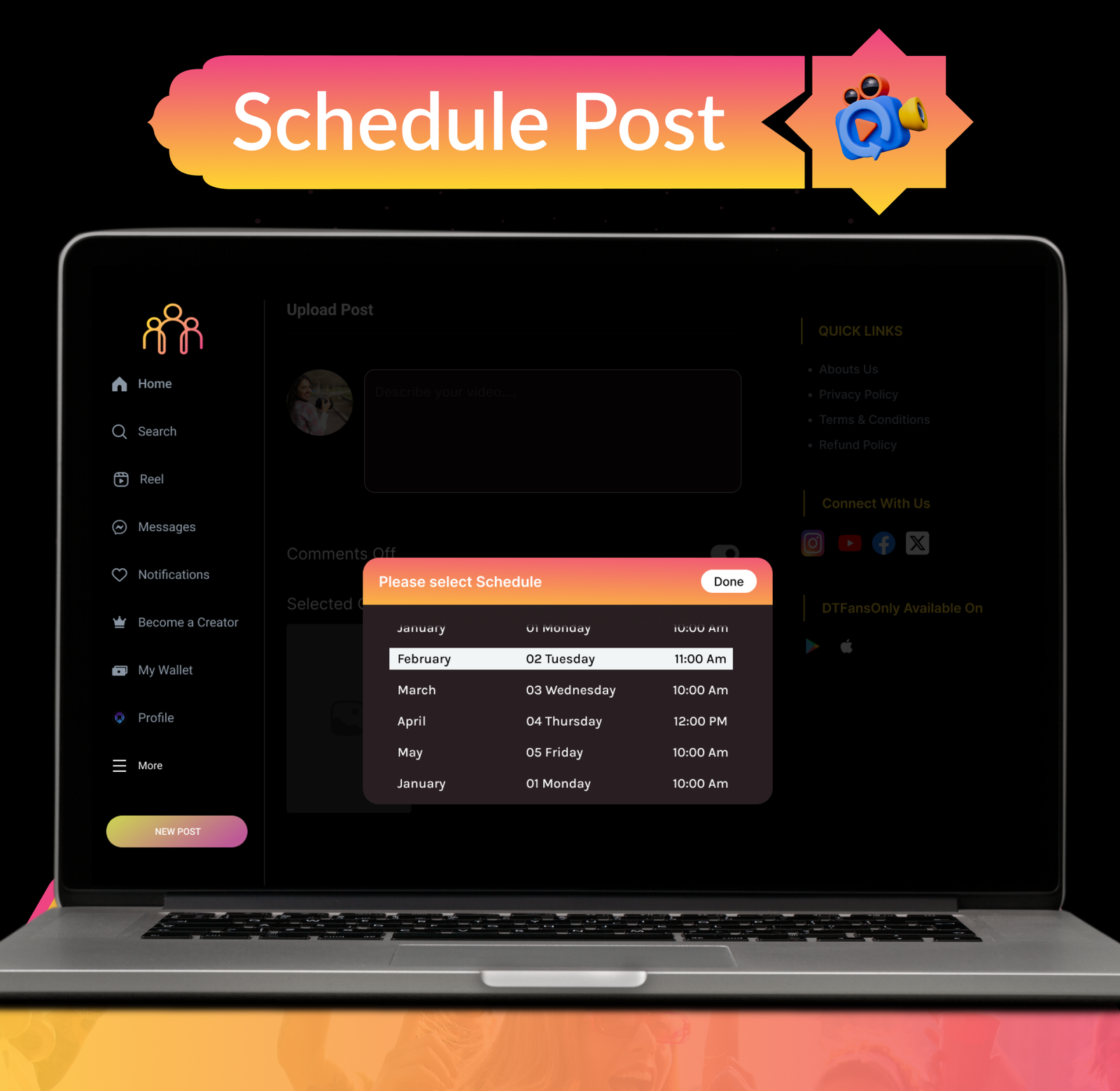 DTFansOnly - Paid Content Creators Flutter App - Android - iOS - Web - OnlyFans & Patreon Style App - 49