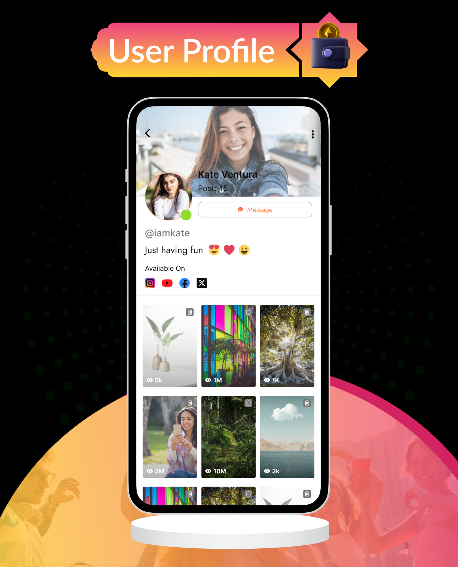 DTFansOnly - Paid Content Creators Flutter App - Android - iOS - Web - OnlyFans & Patreon Style App - 55