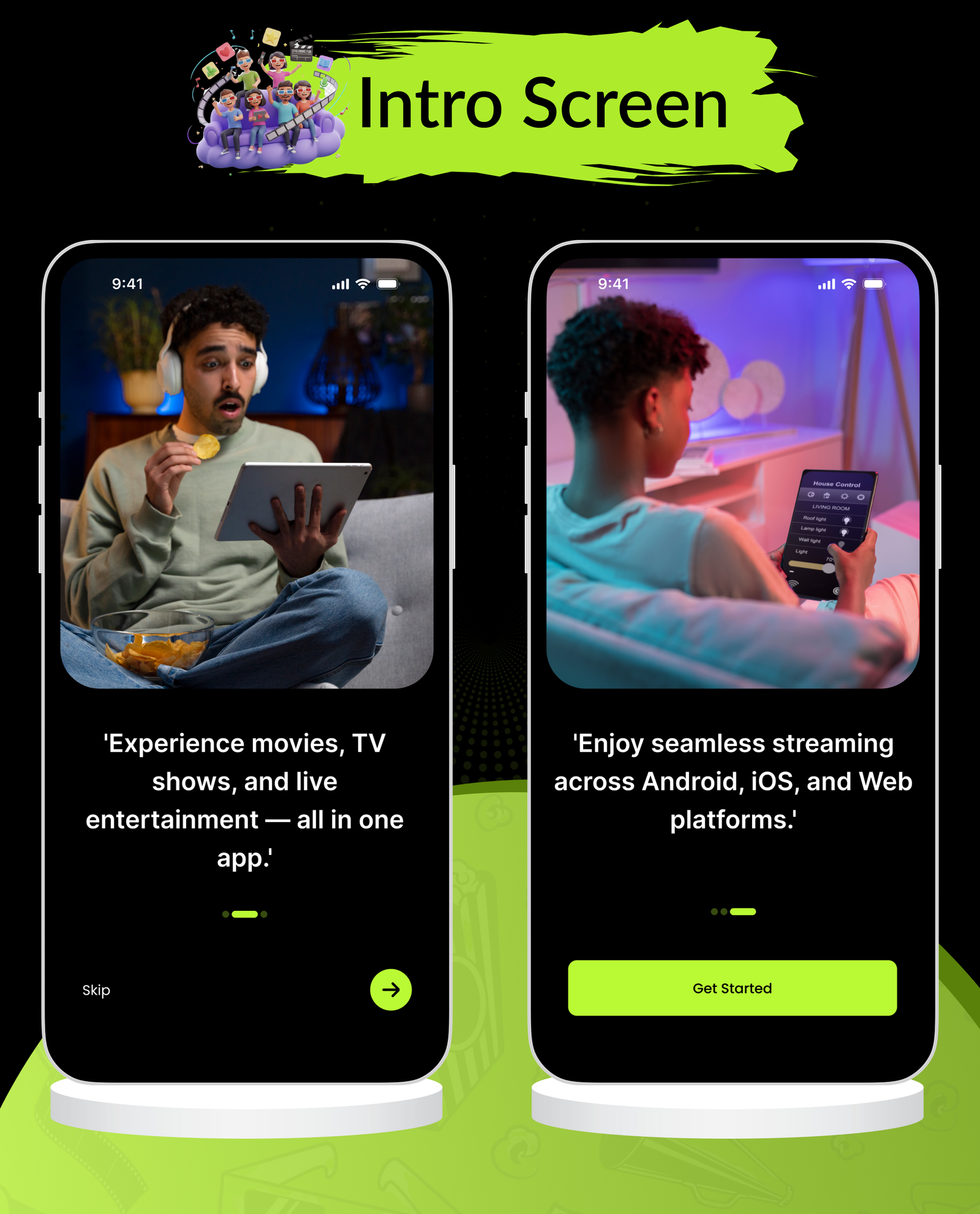 DTLive: Movie, TV Show, OTT, Live TV, Streaming Flutter App (Android, iOS, Web) with Admin Panel - 14