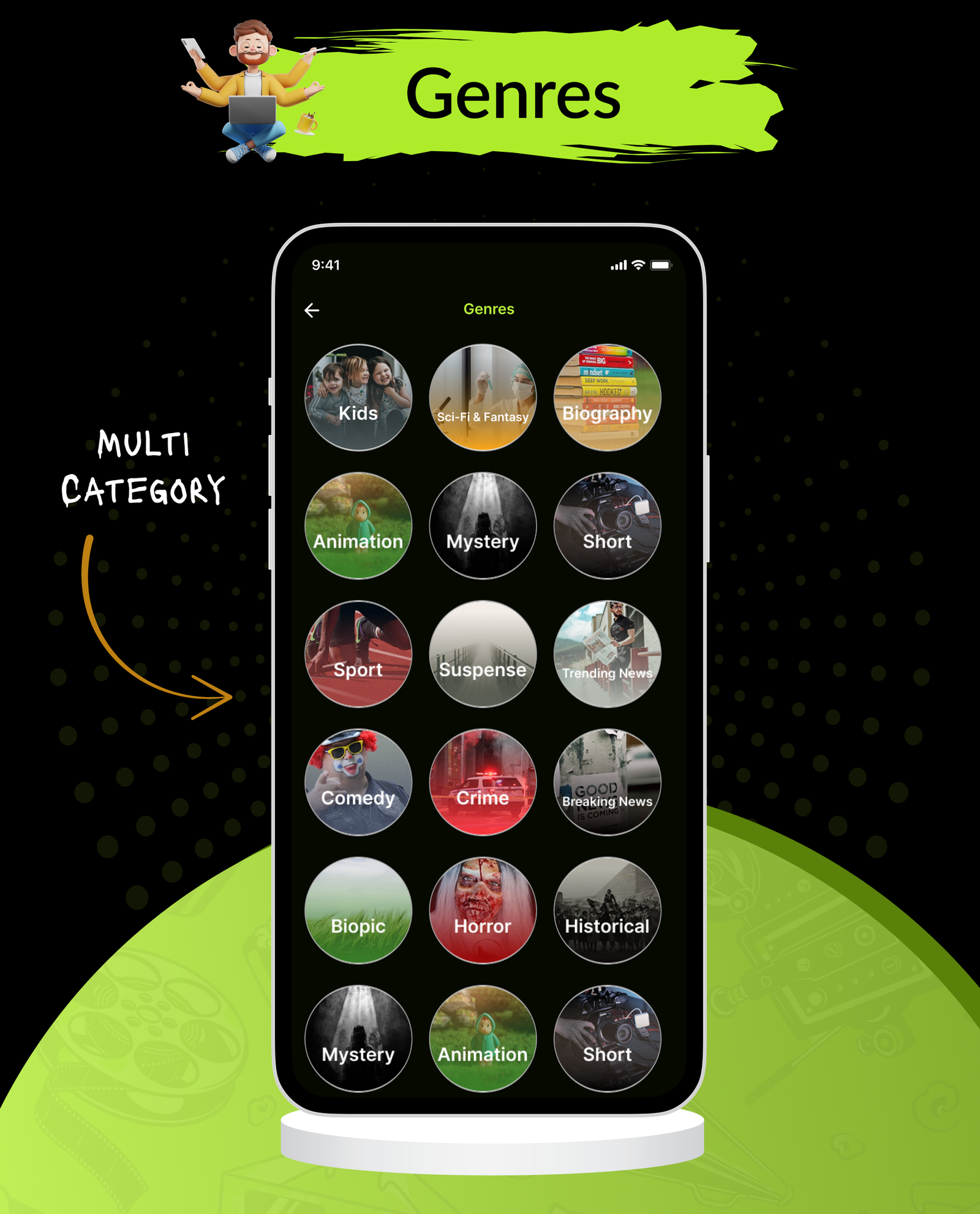 DTLive: Movie, TV Show, OTT, Live TV, Streaming Flutter App (Android, iOS, Web) with Admin Panel - 26
