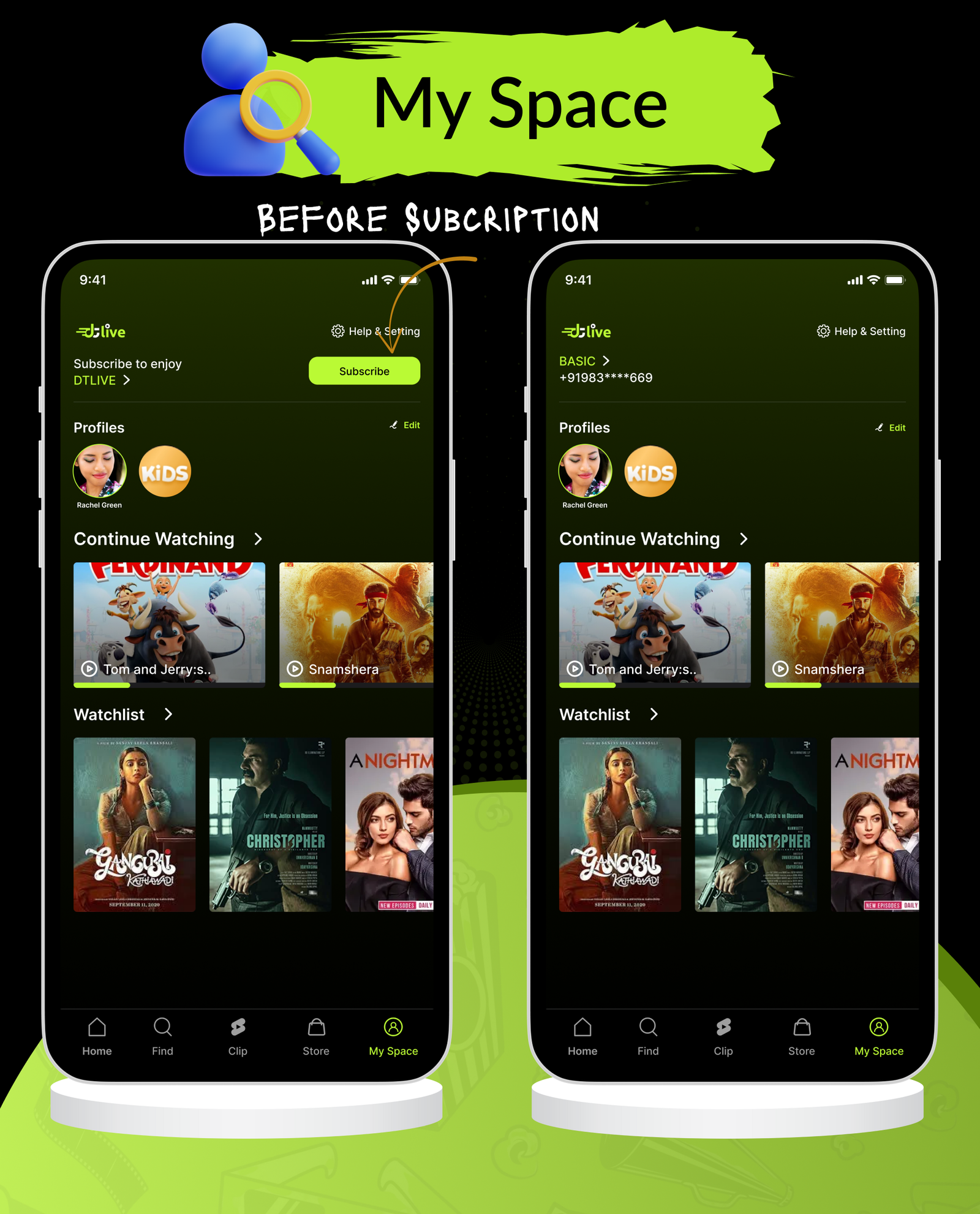 DTLive: Movie, TV Show, OTT, Live TV, Streaming Flutter App (Android, iOS, Web) with Admin Panel - 28