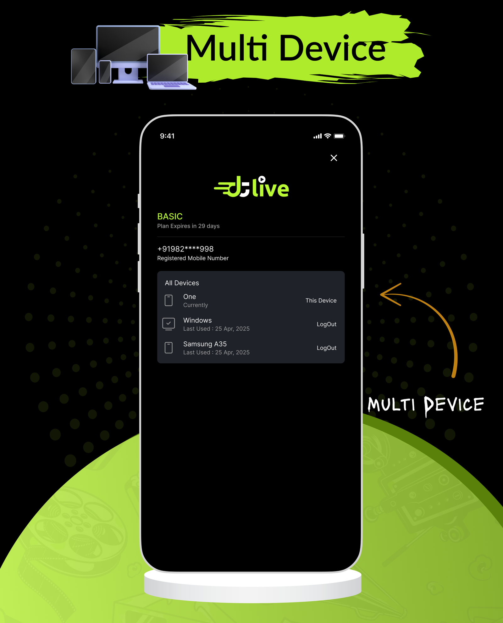 DTLive: Movie, TV Show, OTT, Live TV, Streaming Flutter App (Android, iOS, Web) with Admin Panel - 29
