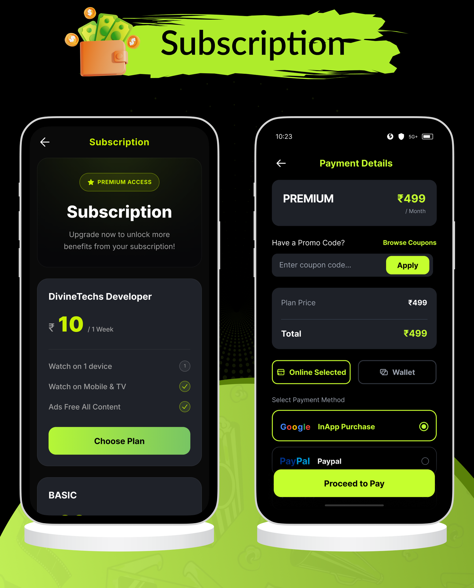 DTLive: Movie, TV Show, OTT, Live TV, Streaming Flutter App (Android, iOS, Web) with Admin Panel - 38