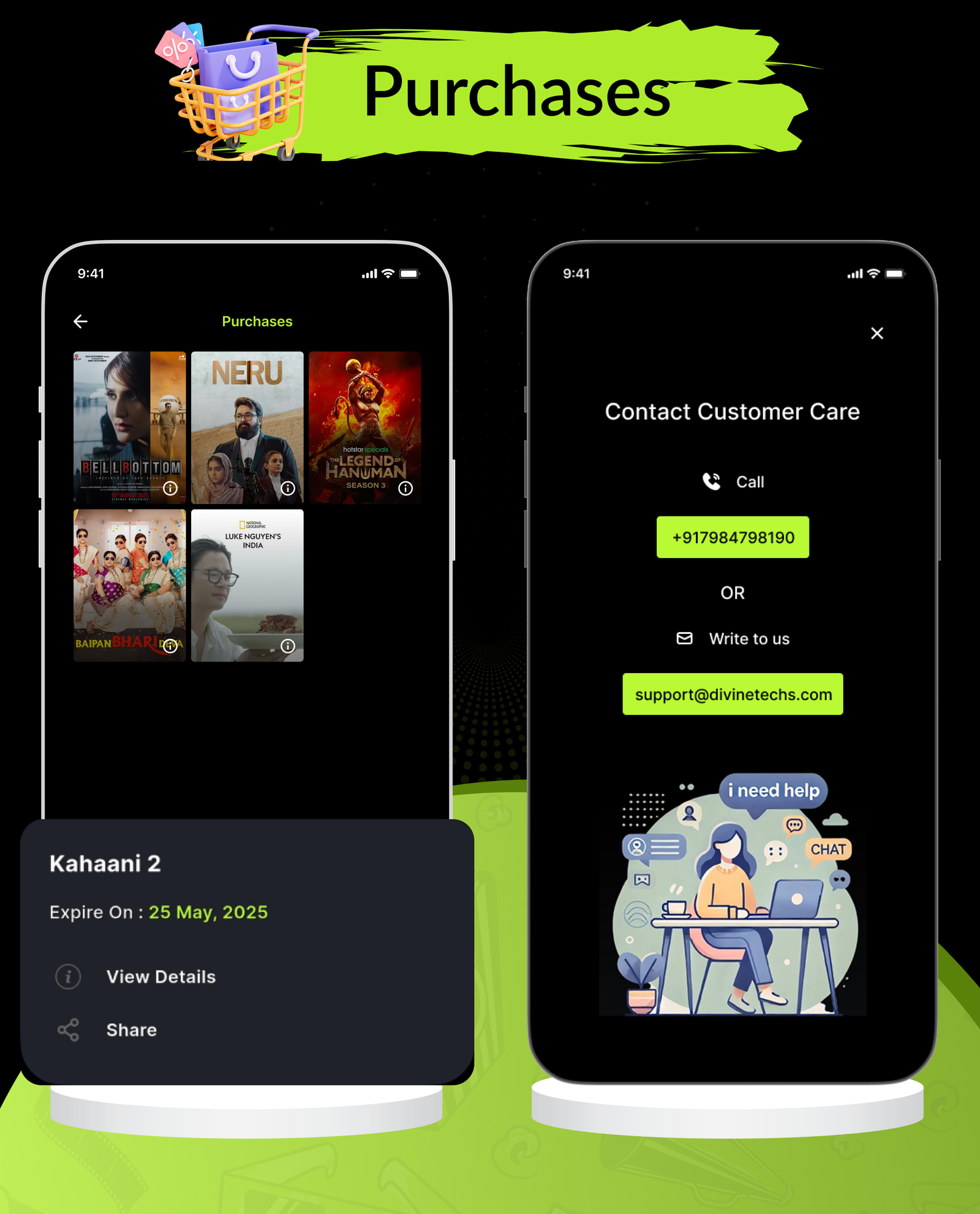 DTLive: Movie, TV Show, OTT, Live TV, Streaming Flutter App (Android, iOS, Web) with Admin Panel - 40