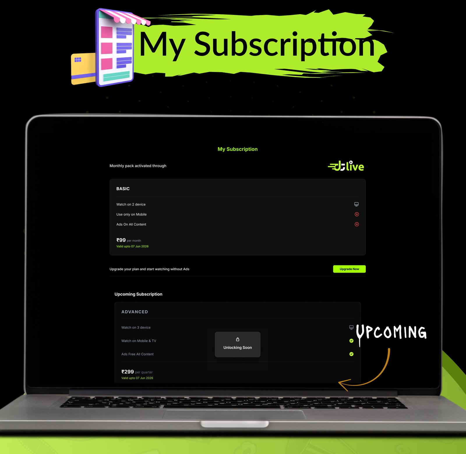 DTLive: Movie, TV Show, OTT, Live TV, Streaming Flutter App (Android, iOS, Web) with Admin Panel - 66