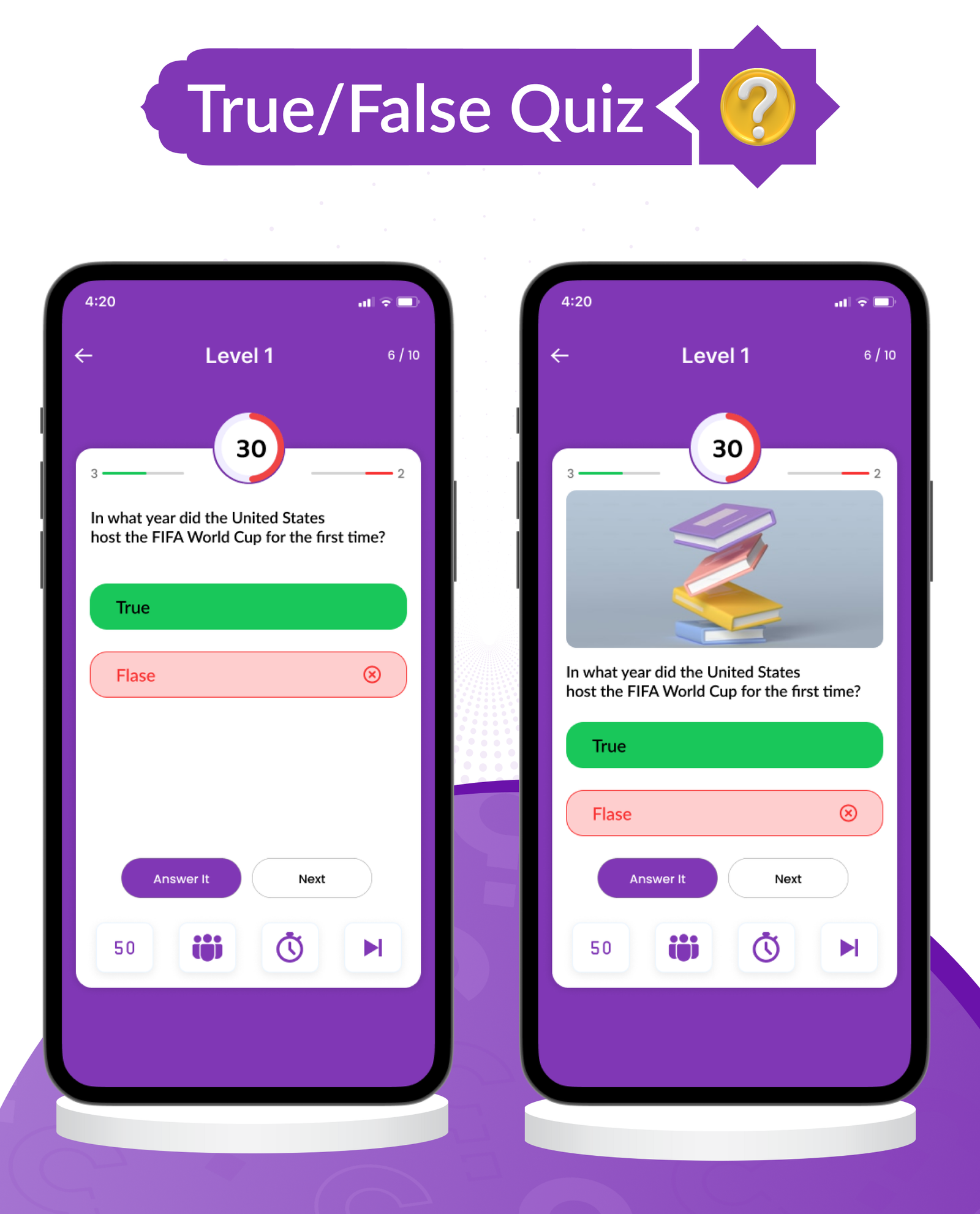 DTQuiz - Flutter Online Quiz & Earn App | Trivia Game with Rewards | Android & iOS | Admin Panel