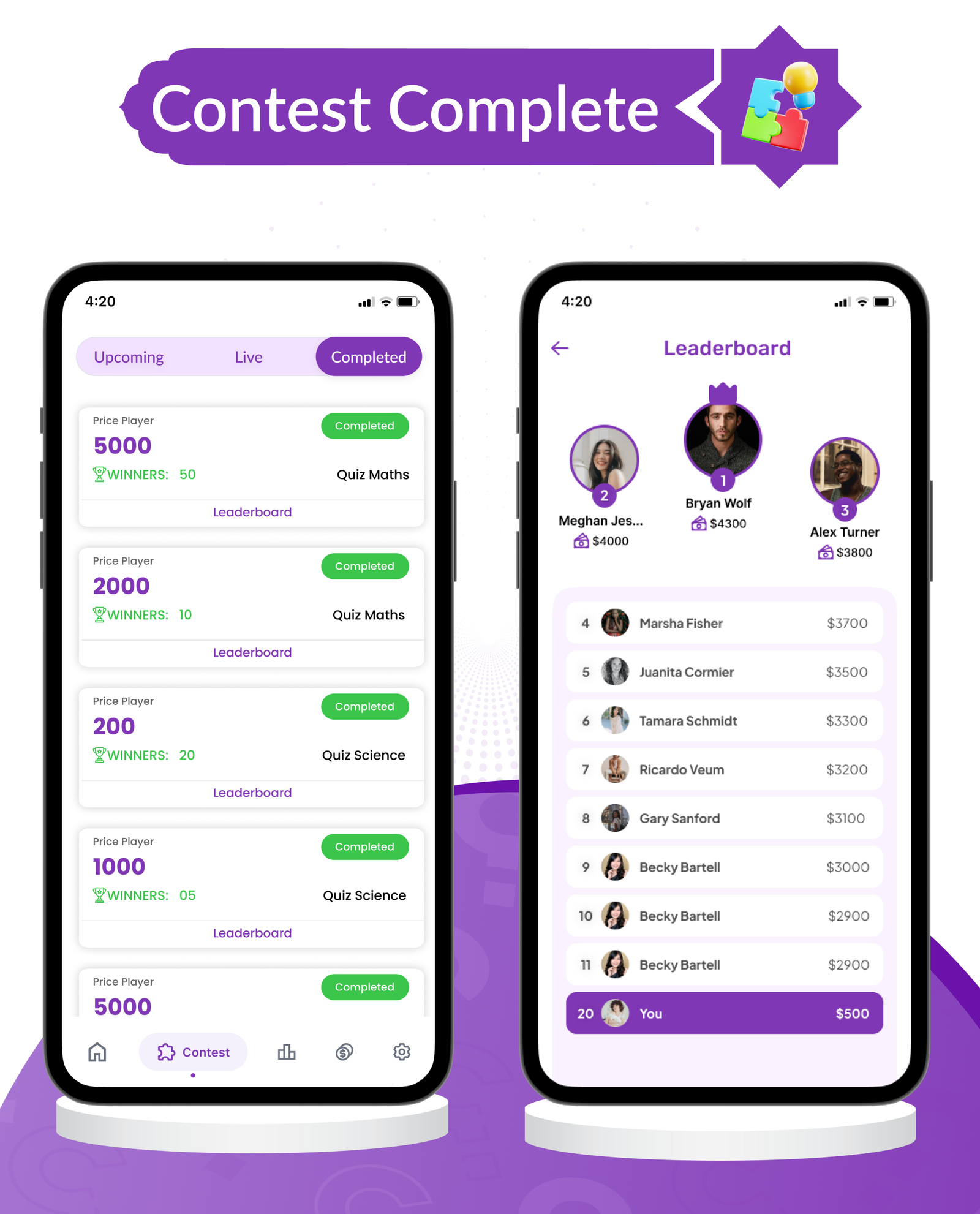 DTQuiz - Flutter Online Quiz & Earn App | Trivia Game with Rewards | Android & iOS | Admin Panel