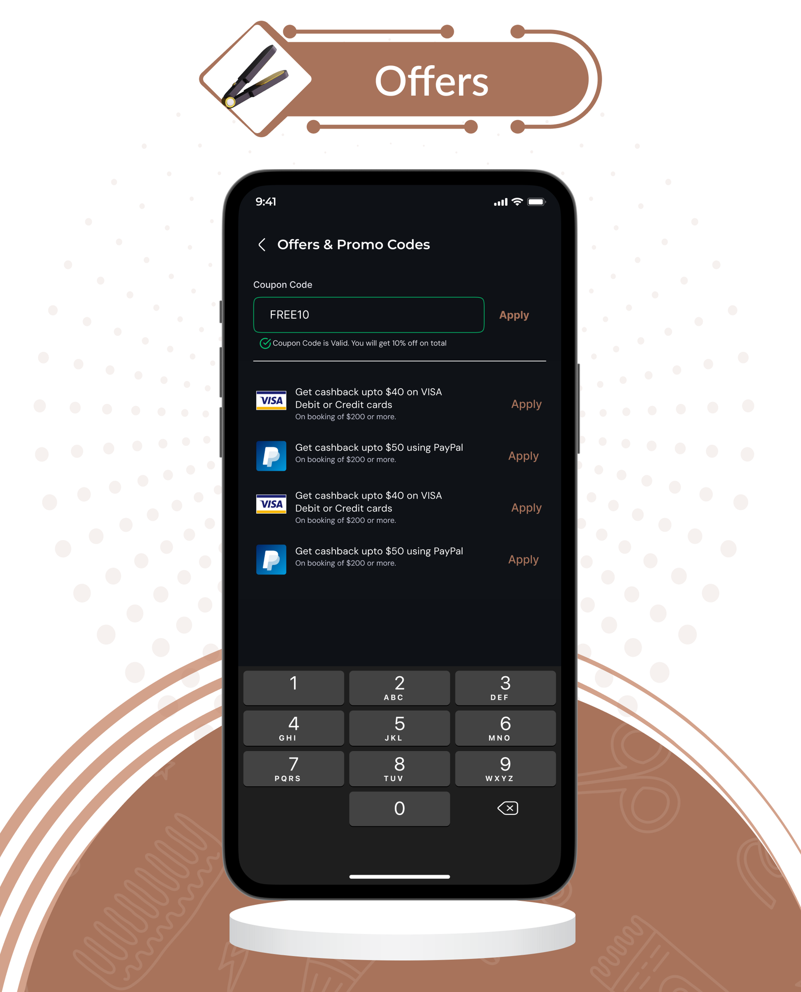 DTSalon - Salon Booking App for Android & iOS with Admin Panel (Hair, Beauty, Skin & Spa Services)