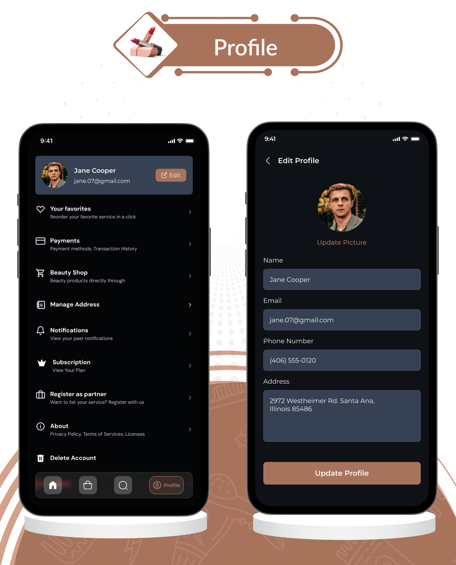 DTSalon - Salon Booking App for Android & iOS with Admin Panel (Hair, Beauty, Skin & Spa Services)
