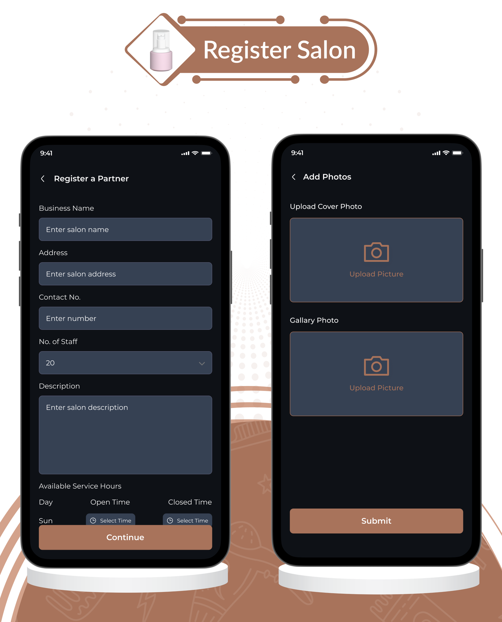 DTSalon - Salon Booking App for Android & iOS with Admin Panel (Hair, Beauty, Skin & Spa Services)