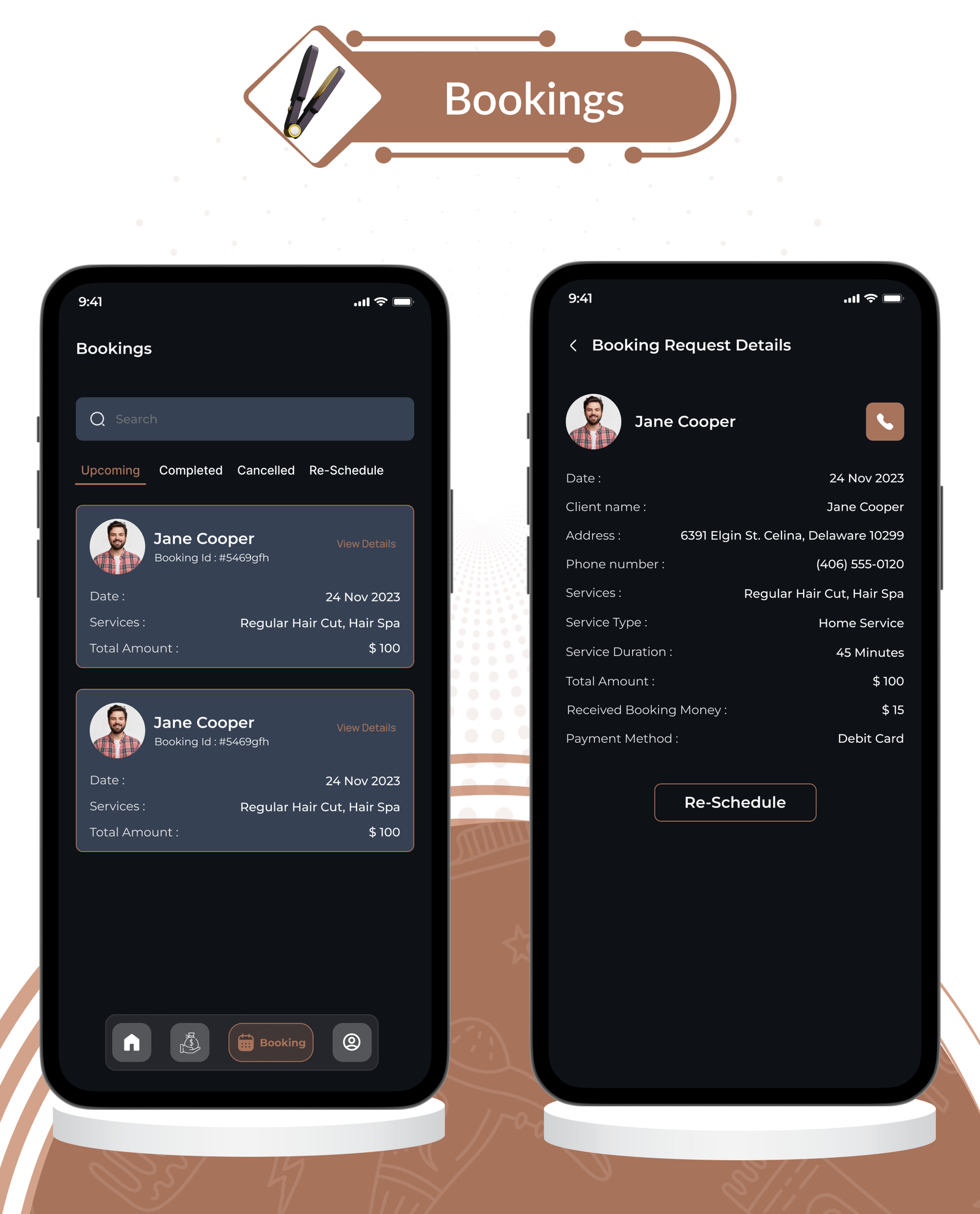 DTSalon - Salon Booking App for Android & iOS with Admin Panel (Hair, Beauty, Skin & Spa Services)