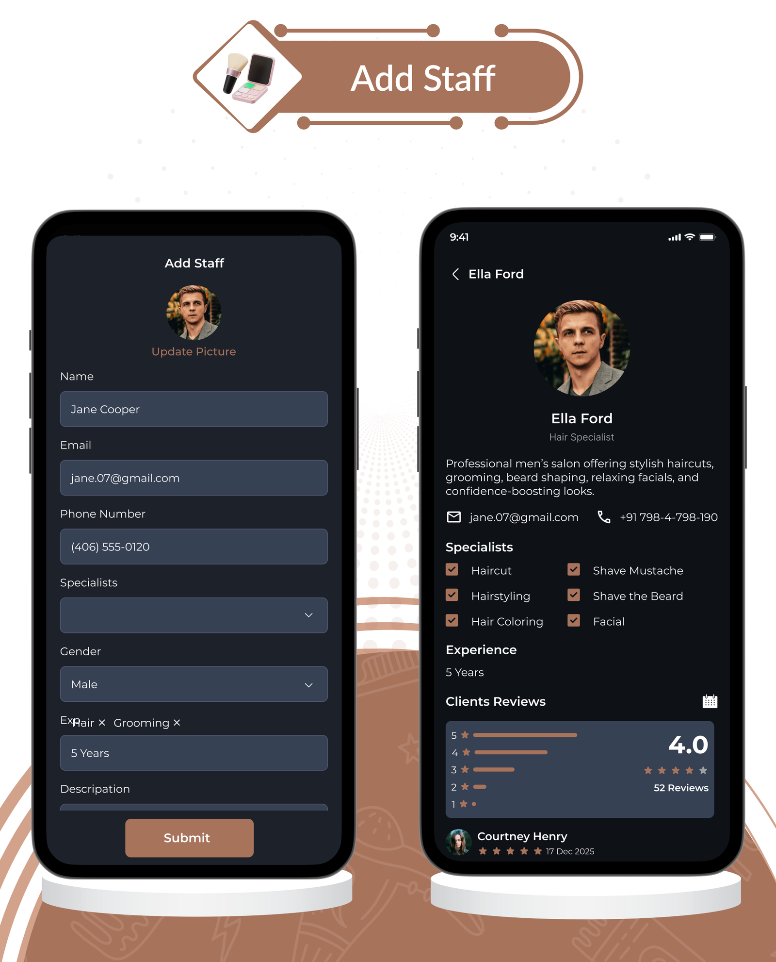 DTSalon - Salon Booking App for Android & iOS with Admin Panel (Hair, Beauty, Skin & Spa Services)