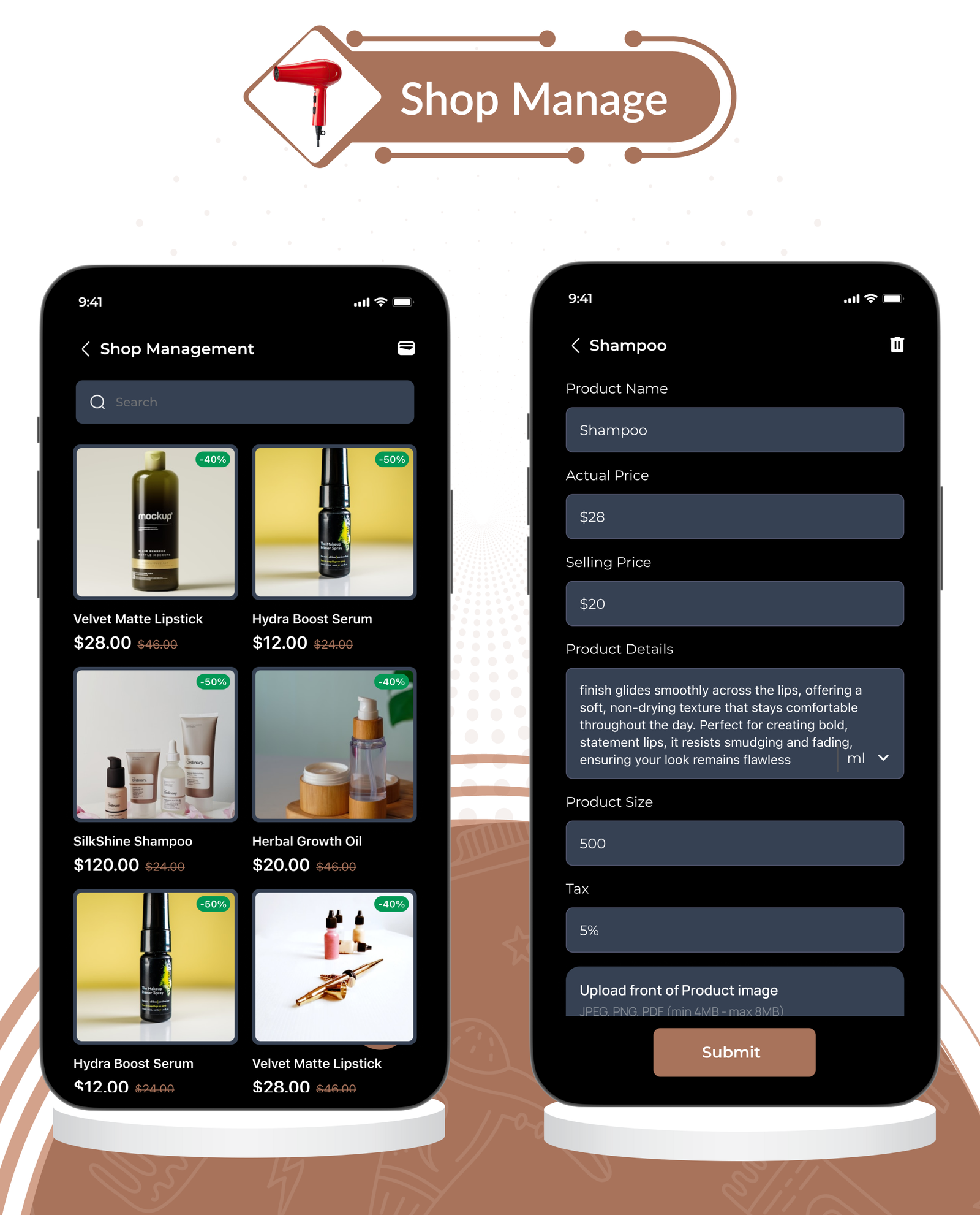 DTSalon - Salon Booking App for Android & iOS with Admin Panel (Hair, Beauty, Skin & Spa Services)
