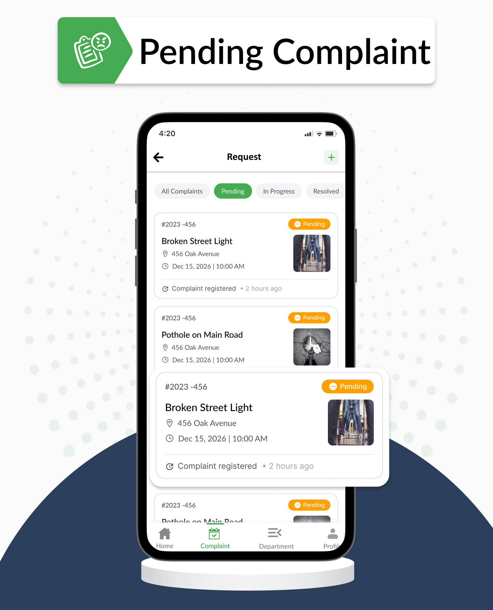DTStreetVoice – Smart City Public Complaint & Ticketing Flutter App with Admin Panel (Android & iOS)