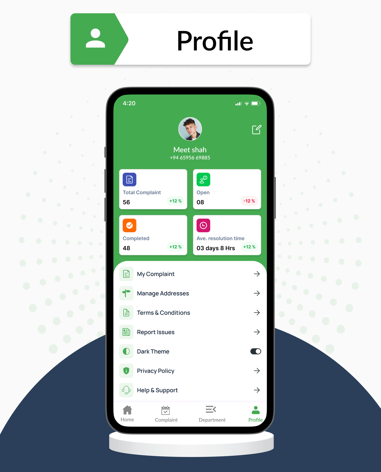 DTStreetVoice – Smart City Public Complaint & Ticketing Flutter App with Admin Panel (Android & iOS)