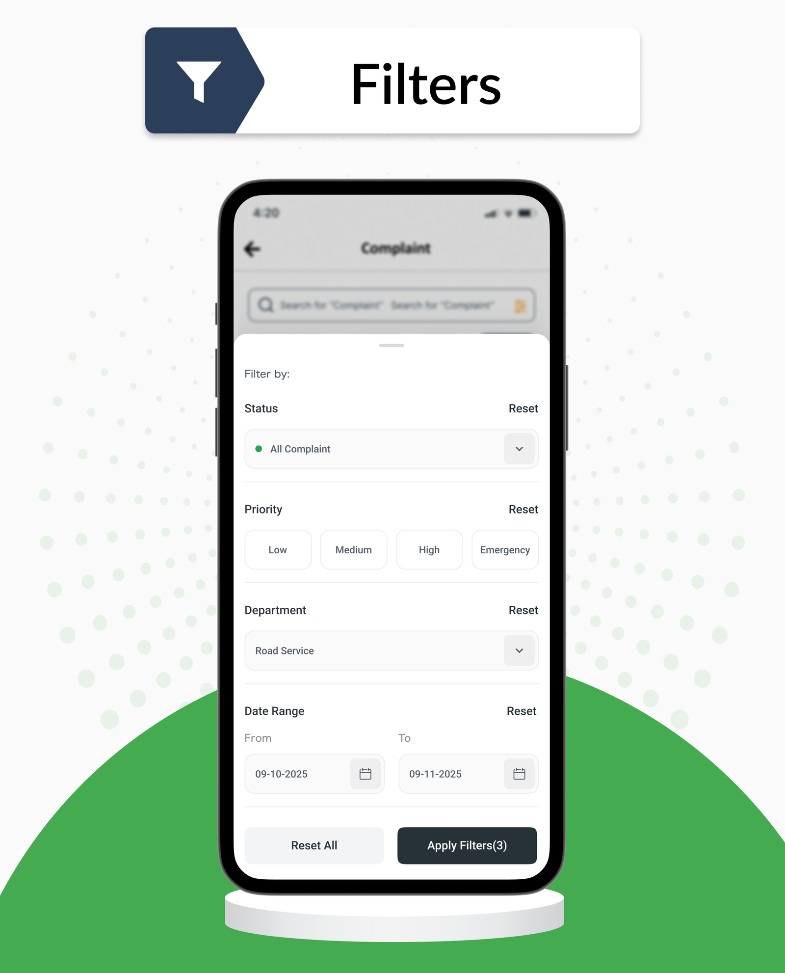 DTStreetVoice – Smart City Public Complaint & Ticketing Flutter App with Admin Panel (Android & iOS)