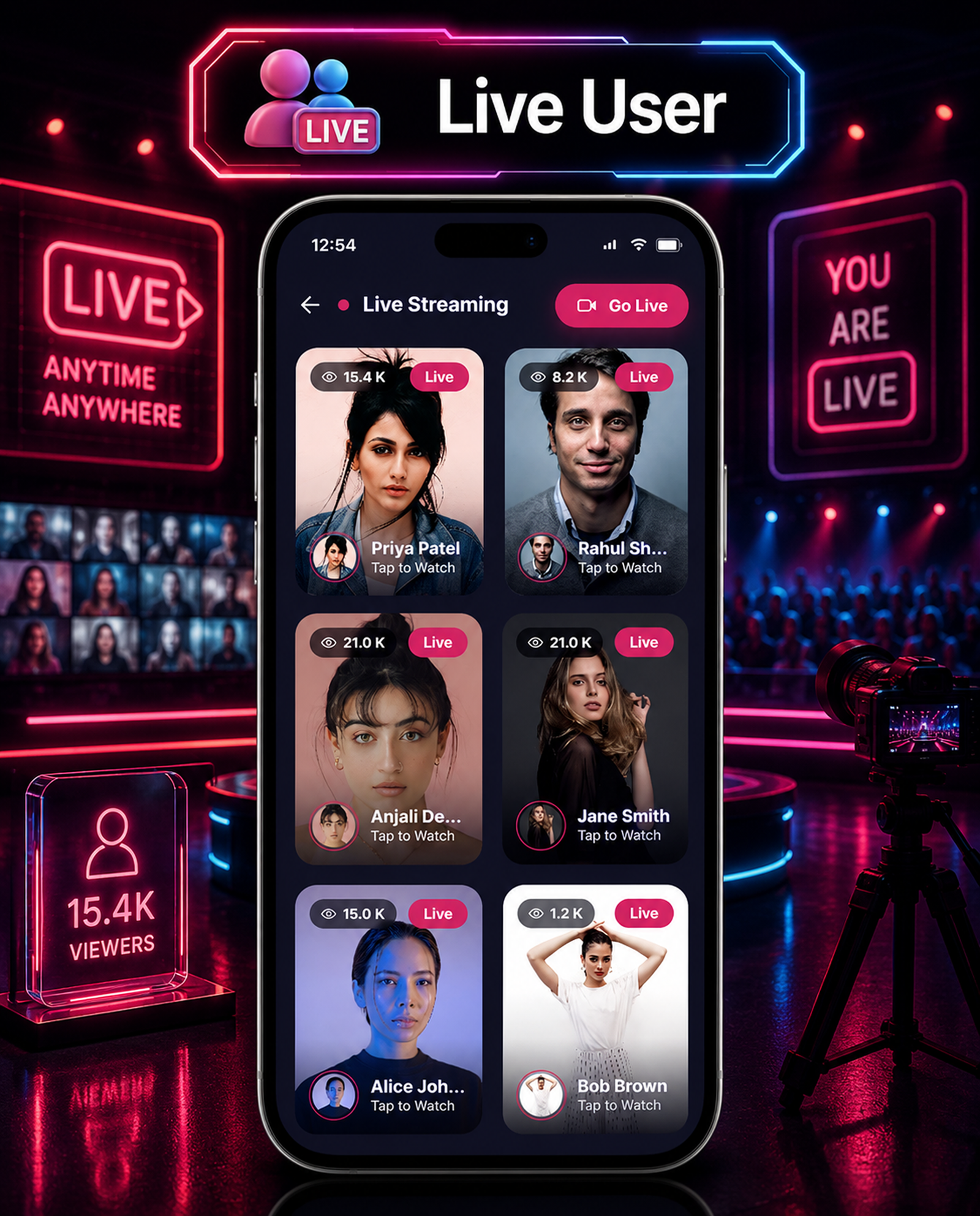 DTTube – Video, Reels, Music, Podcast & Live Streaming Flutter App + NextJS Website + Laravel Admin