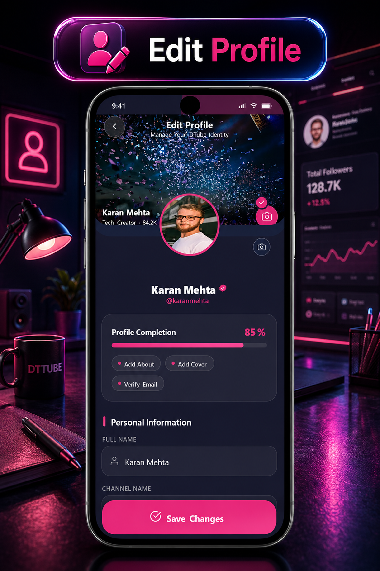 DTTube – Video, Reels, Music, Podcast & Live Streaming Flutter App + NextJS Website + Laravel Admin