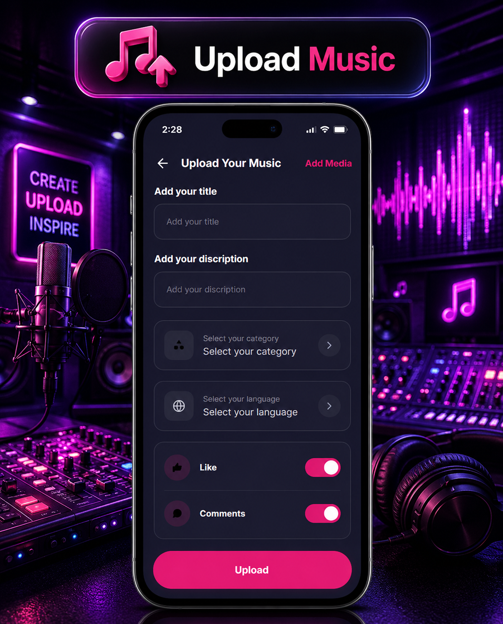 DTTube – Video, Reels, Music, Podcast & Live Streaming Flutter App + NextJS Website + Laravel Admin