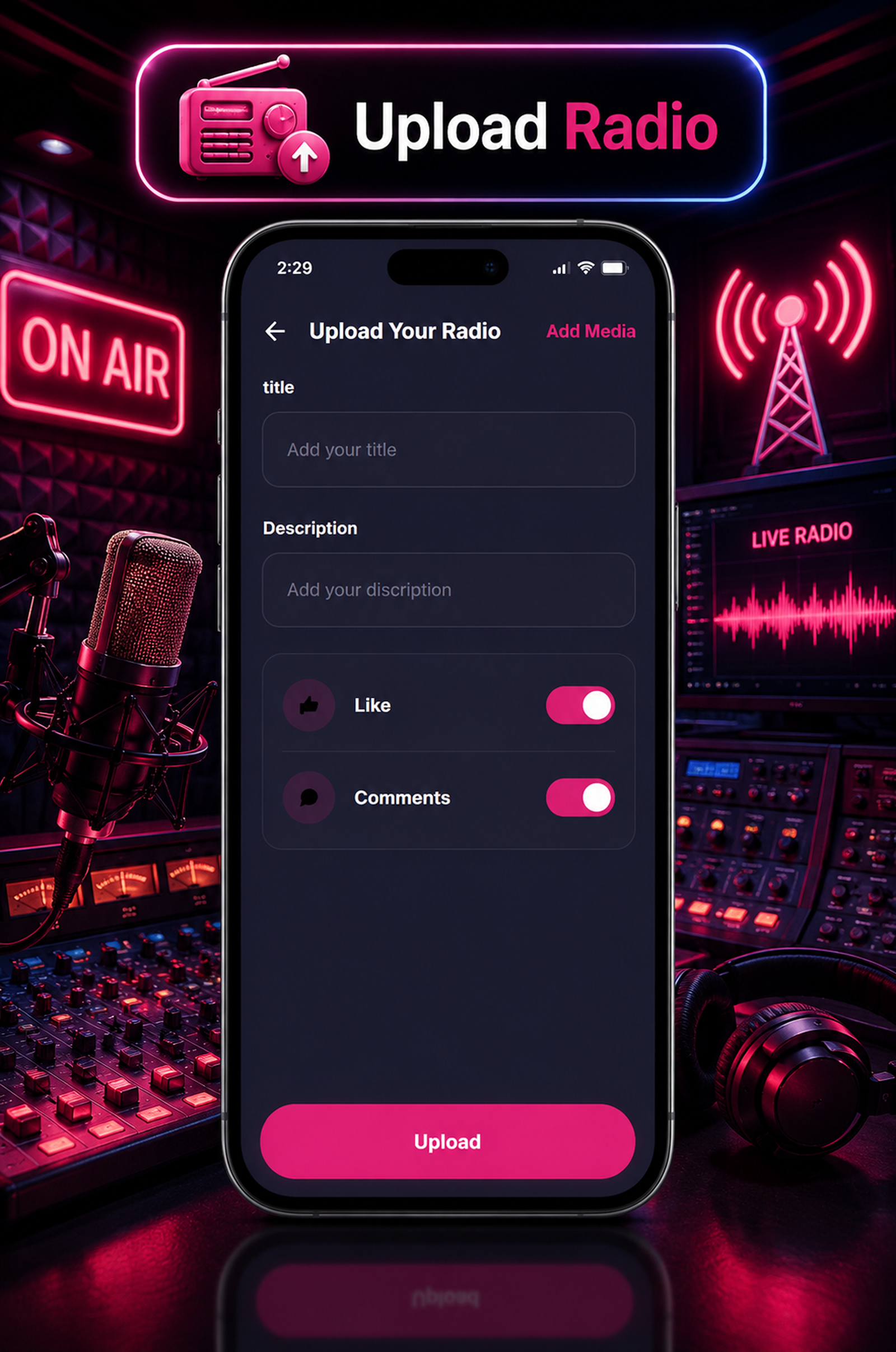 DTTube – Video, Reels, Music, Podcast & Live Streaming Flutter App + NextJS Website + Laravel Admin