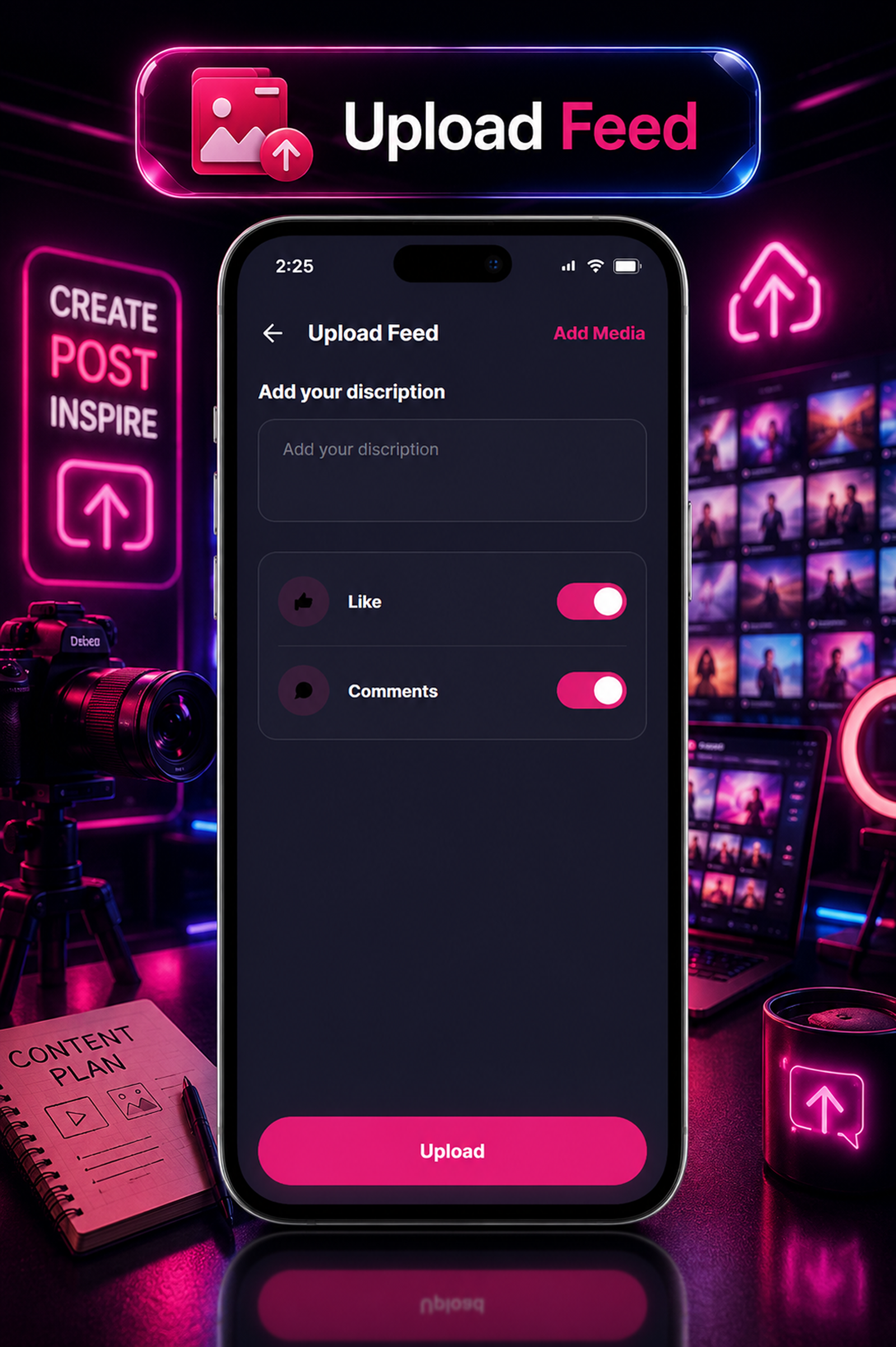 DTTube – Video, Reels, Music, Podcast & Live Streaming Flutter App + NextJS Website + Laravel Admin