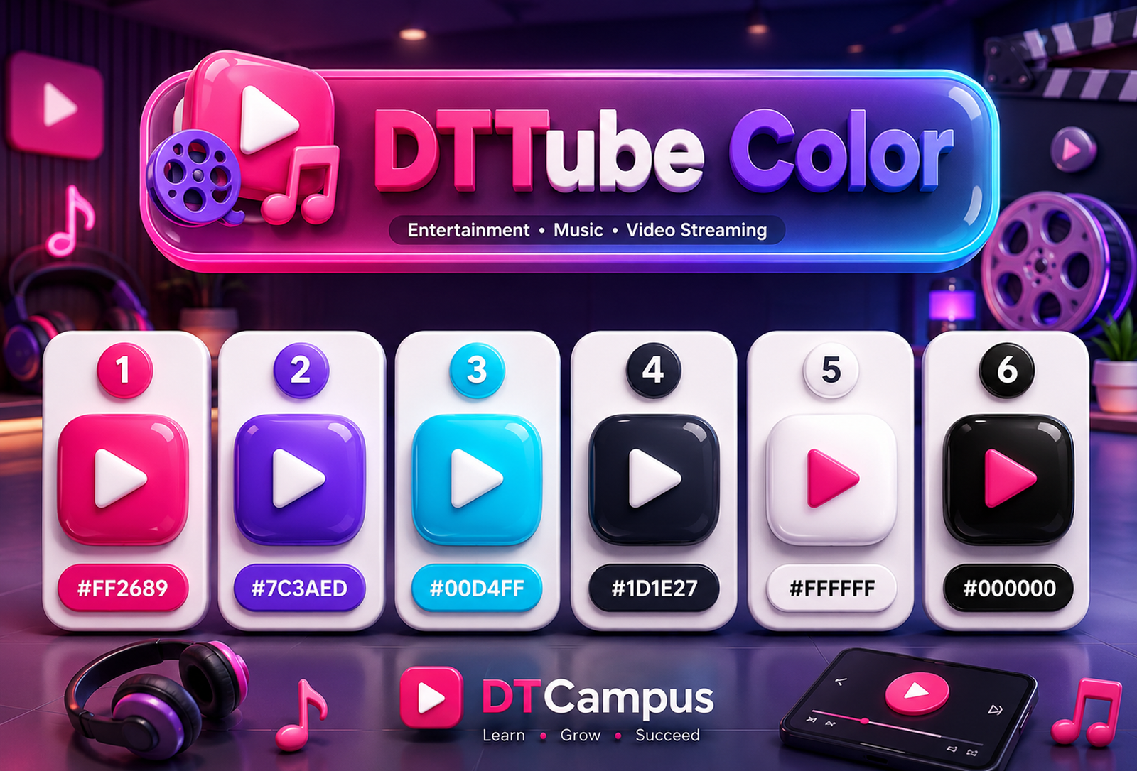 DTTube – Video, Reels, Music, Podcast & Live Streaming Flutter App + NextJS Website + Laravel Admin