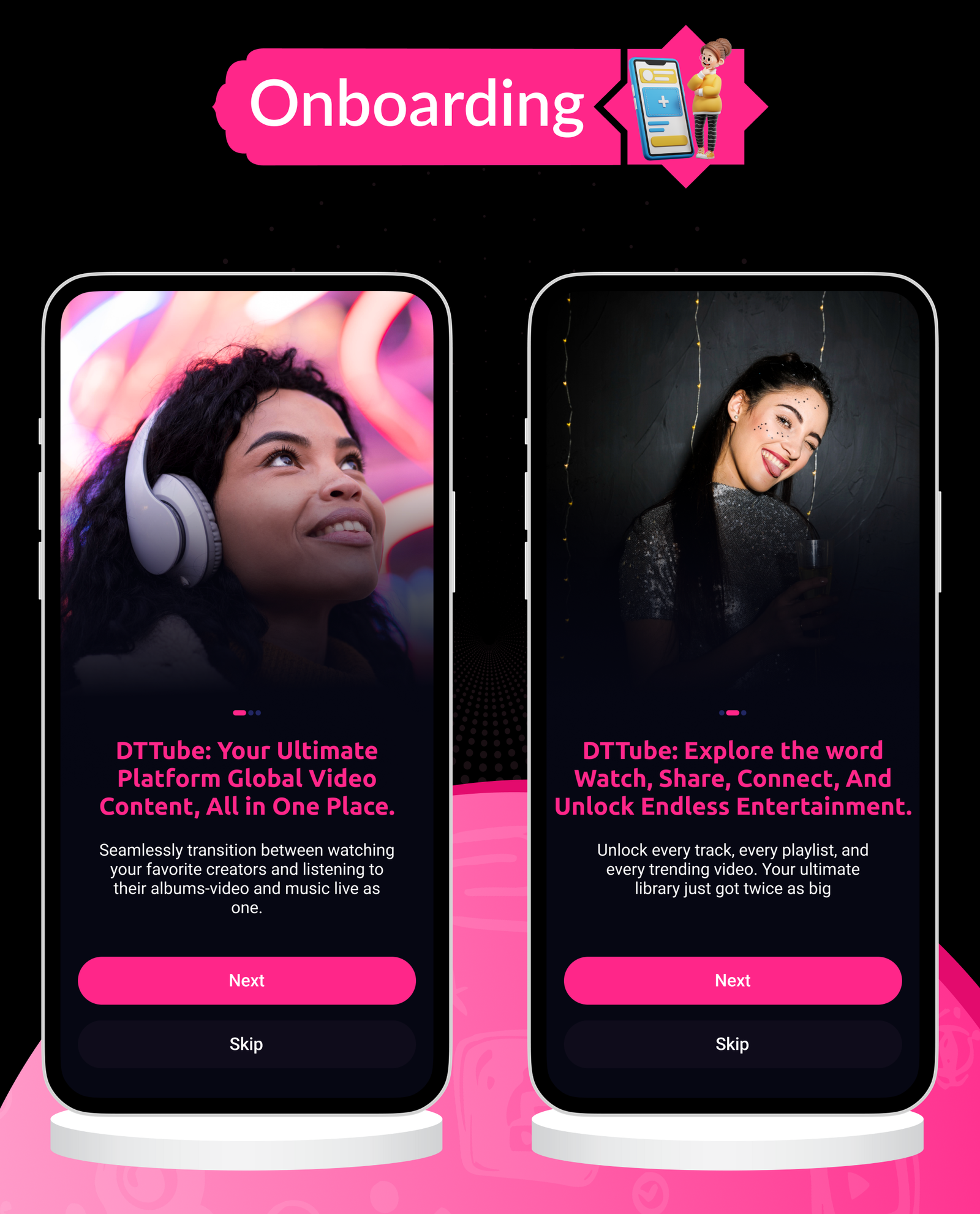 DTTube - Flutter YouTube Clone Video, Reels, Music, Podcast, Live Streaming App (Android, iOS, Web) - 15