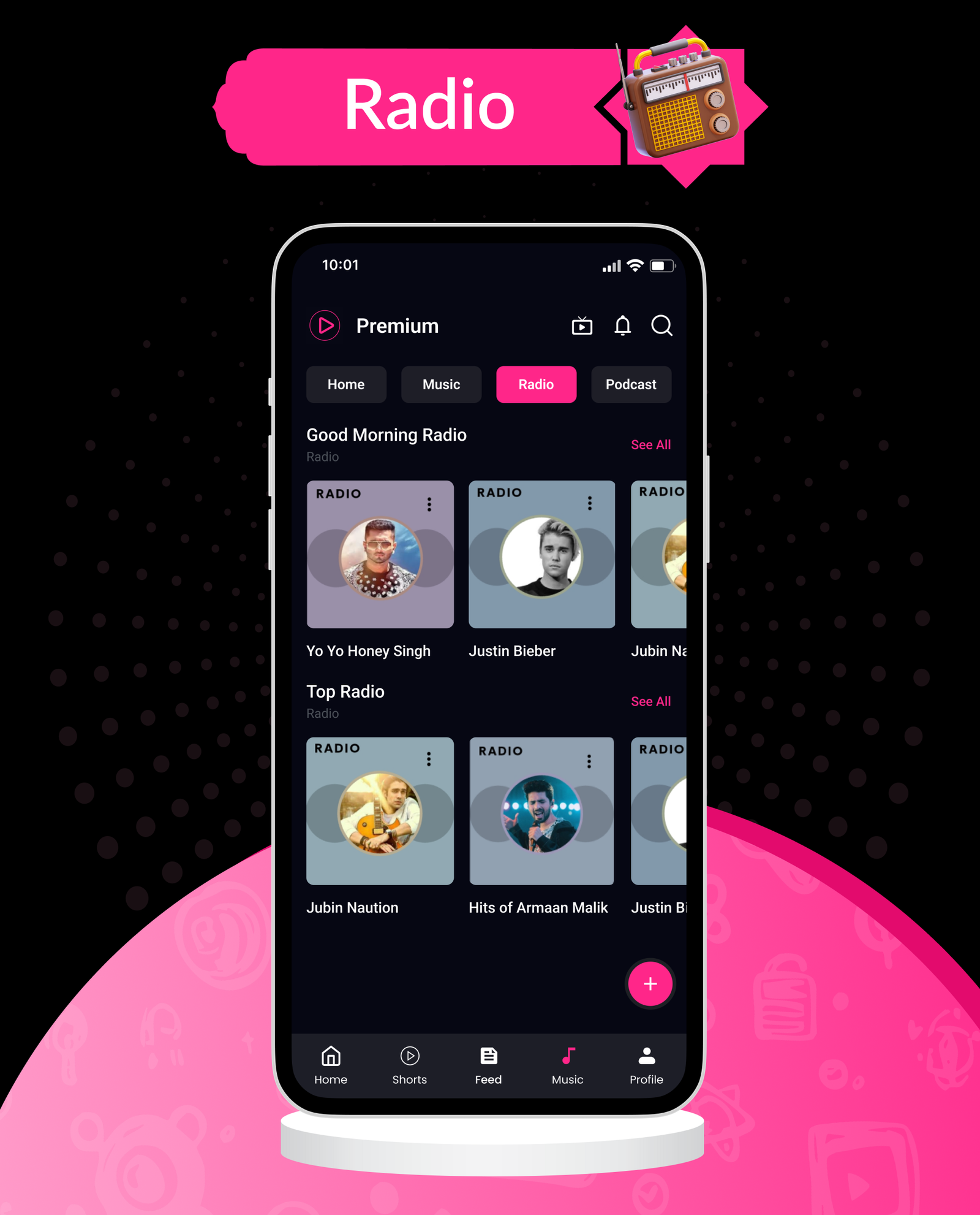 DTTube - Flutter YouTube Clone Video, Reels, Music, Podcast, Live Streaming App (Android, iOS, Web) - 19