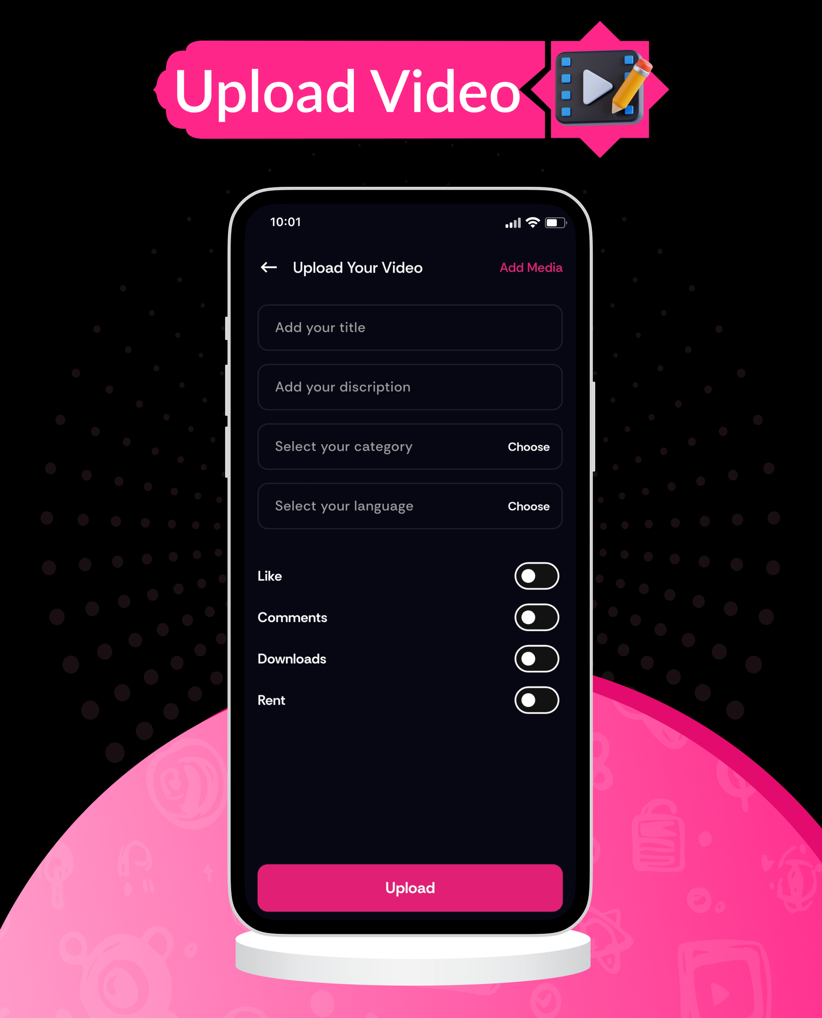 DTTube - Flutter YouTube Clone Video, Reels, Music, Podcast, Live Streaming App (Android, iOS, Web) - 23