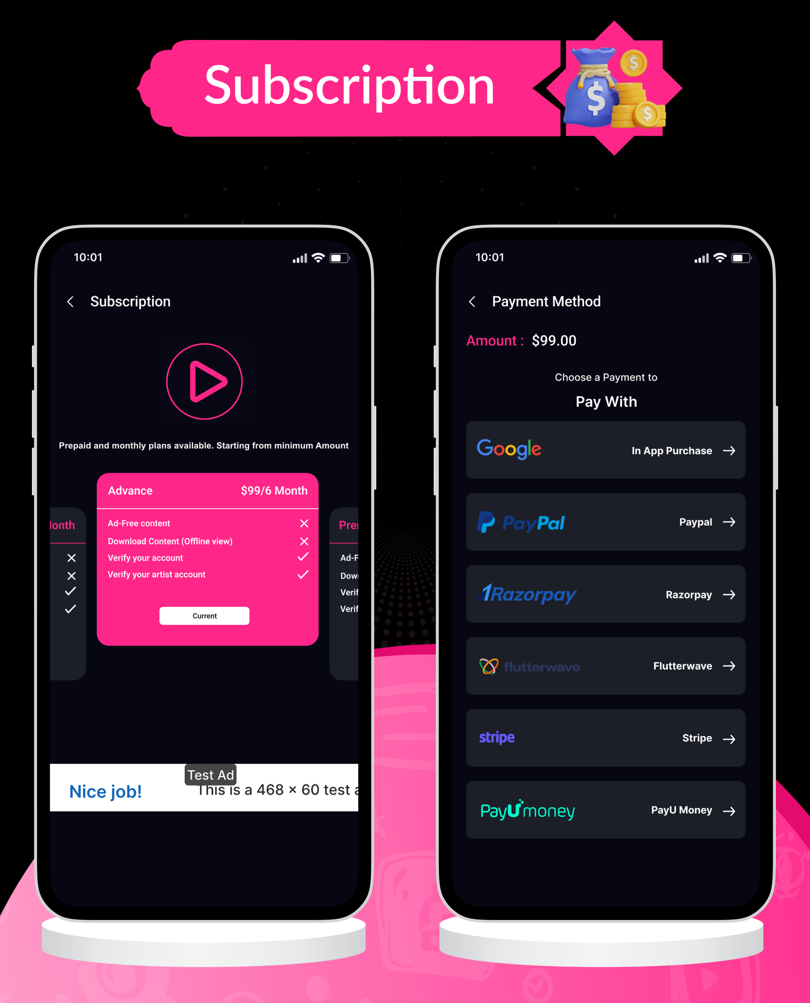 DTTube - Flutter YouTube Clone Video, Reels, Music, Podcast, Live Streaming App (Android, iOS, Web) - 29
