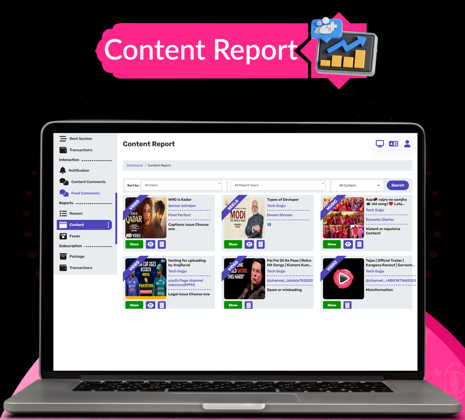 DTTube - Flutter YouTube Clone Video, Reels, Music, Podcast, Live Streaming App (Android, iOS, Web) - 55