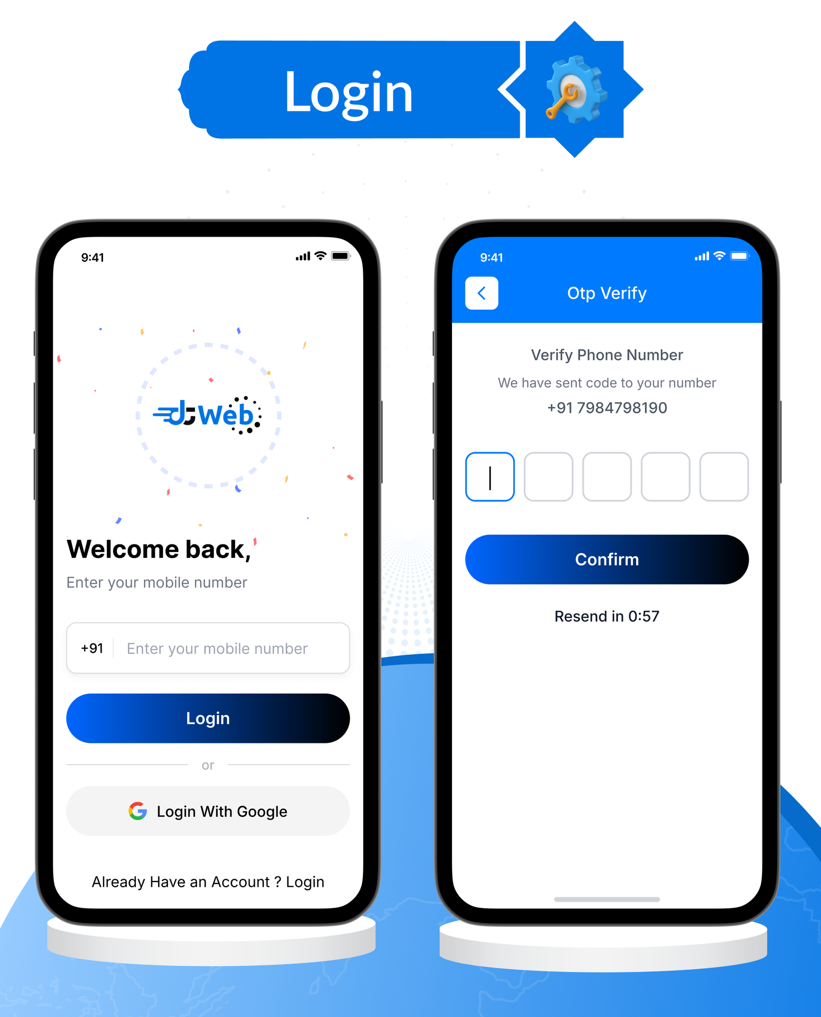 DTWeb – Convert Website to a Flutter App | Multi WebView Apps with Laravel Admin Panel